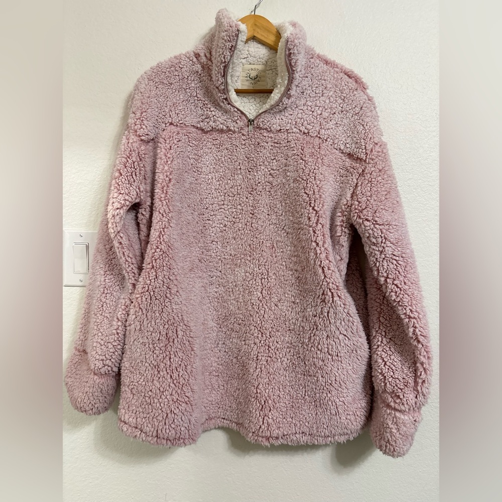 ☁️Fantastic Fawn Blush Teddy Jacket☁️